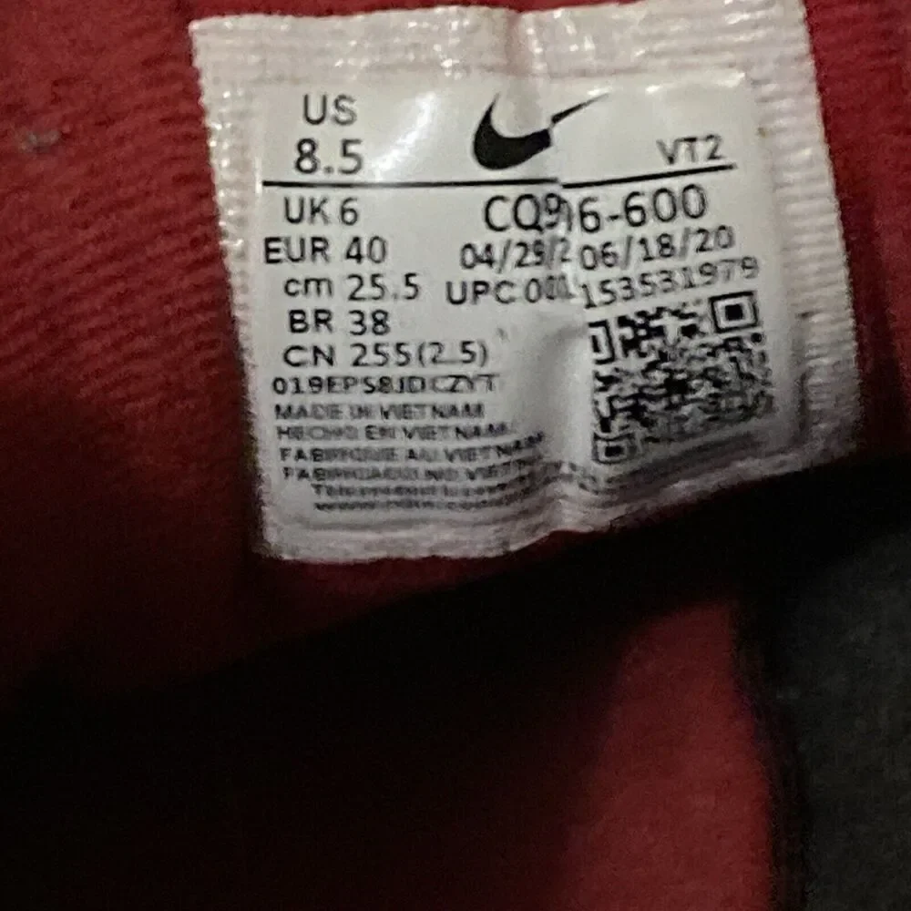 Nike Air Max 97 University Red Gym Red Black CQ9896-600 Womens Size 8.5 - Picture 9 of 12